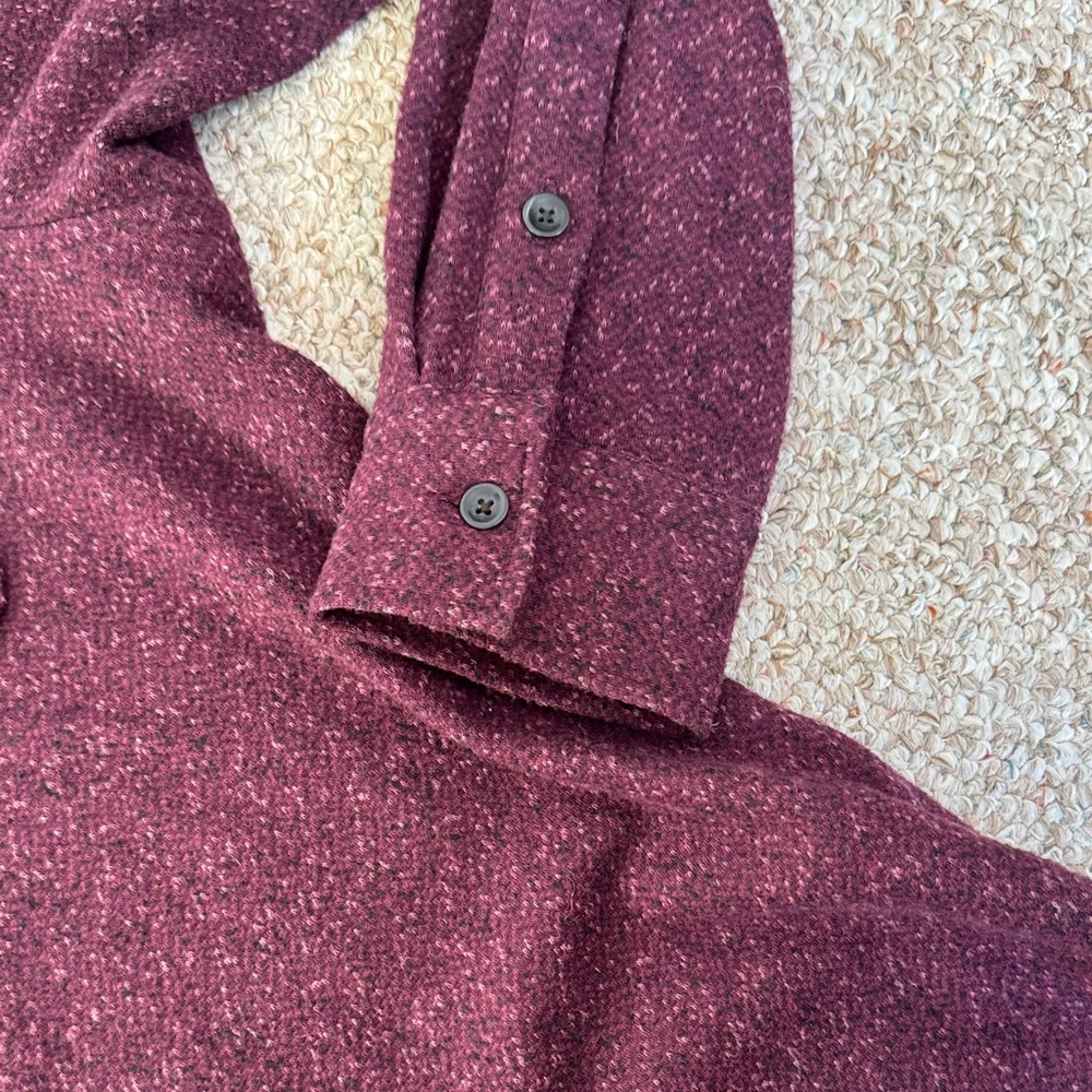 UNTUCKit Men’s Sweater Flannel Shirt Small - Picture 4 of 7